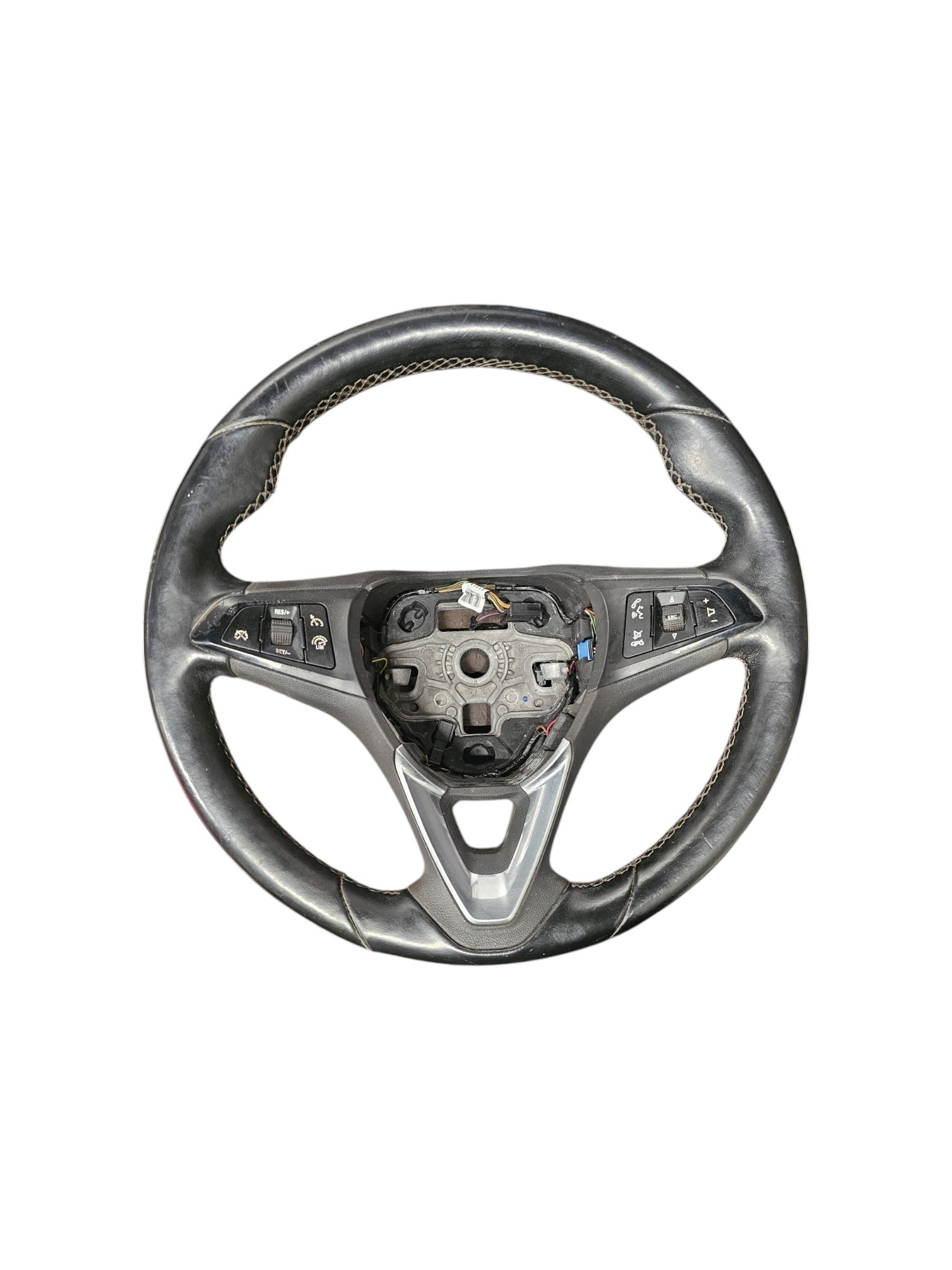 Steering Wheel / Leather Steering Wheel Opel Corsa E Code:13403218 (2014 - 2019) - F&P CRASH SRLS - Used Parts