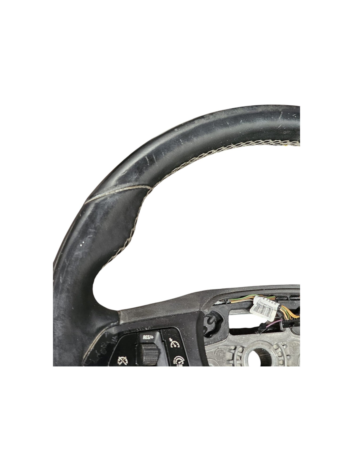 Steering Wheel / Leather Steering Wheel Opel Corsa E Code:13403218 (2014 - 2019) - F&P CRASH SRLS - Used Parts