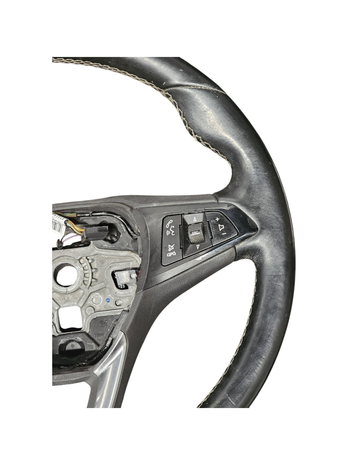 Steering Wheel / Leather Steering Wheel Opel Corsa E Code:13403218 (2014 - 2019) - F&P CRASH SRLS - Used Parts