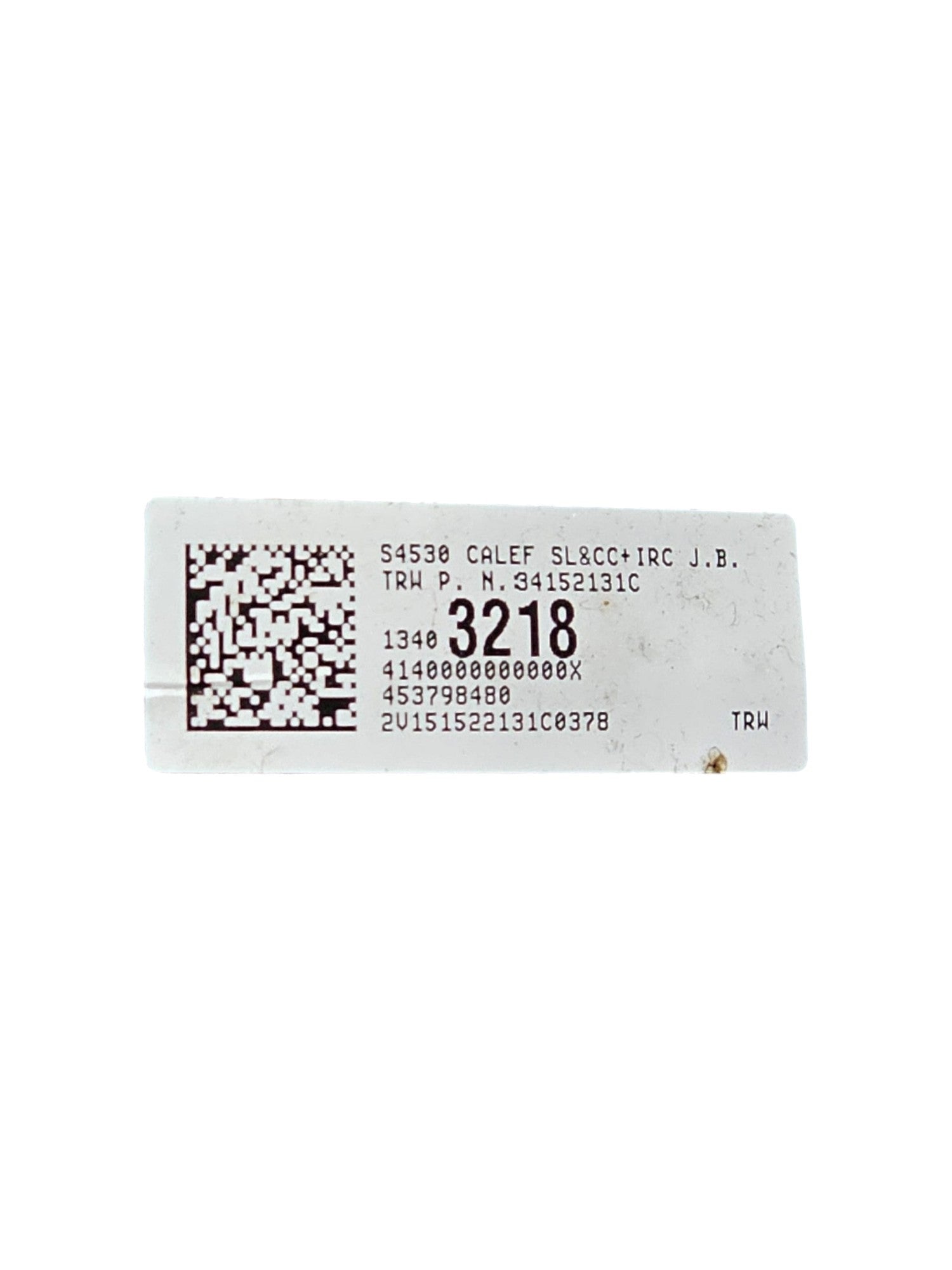 Sterzo / Volante In Pelle Opel Corsa E Cod:13403218 (2014 - 2019) - F&P CRASH SRLS - Ricambi Usati