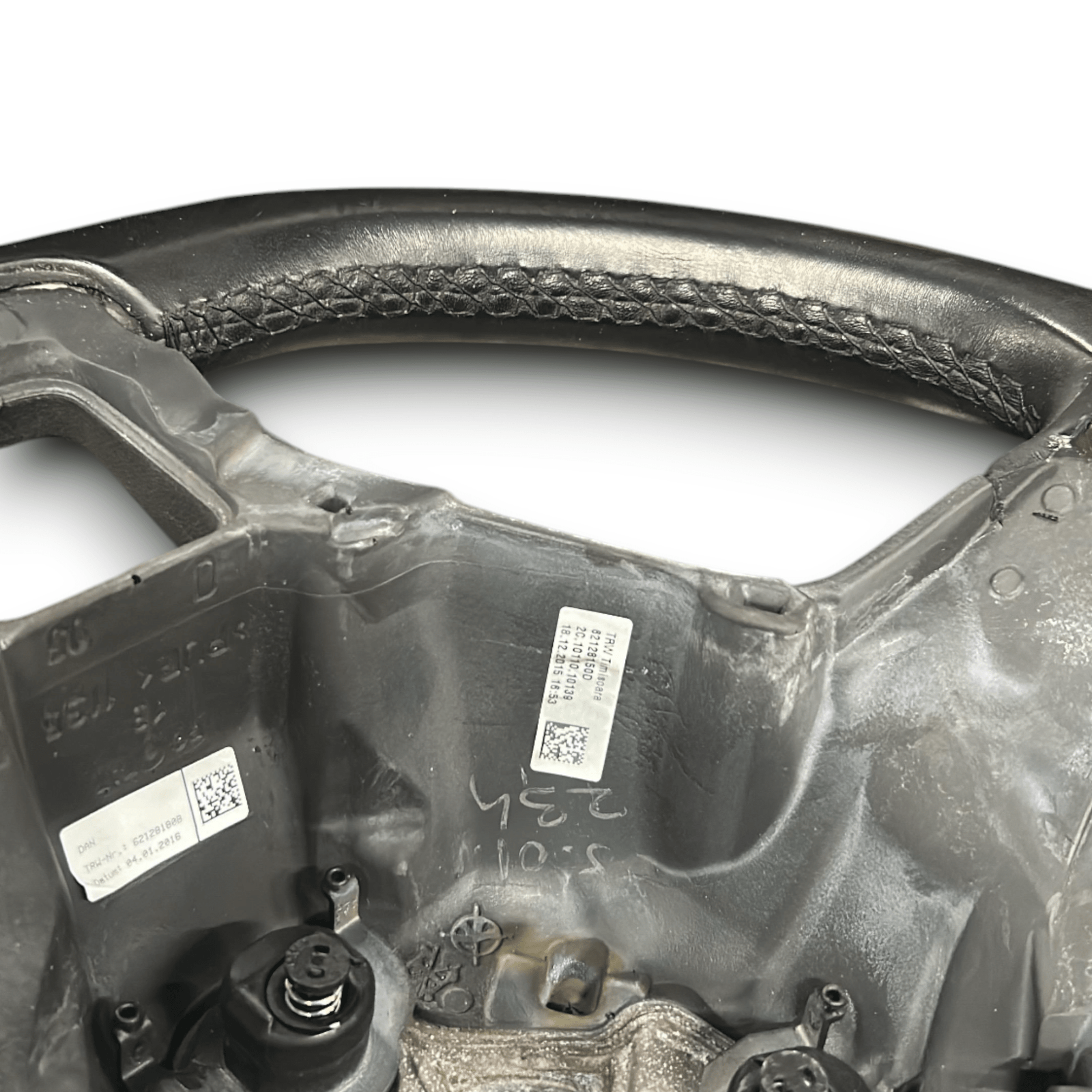 Steering / Leather Steering Wheel Volkswagen Polo V (6R) code 6C0419091F (2009 > 2017) - F&P CRASH SRLS - Used Parts
