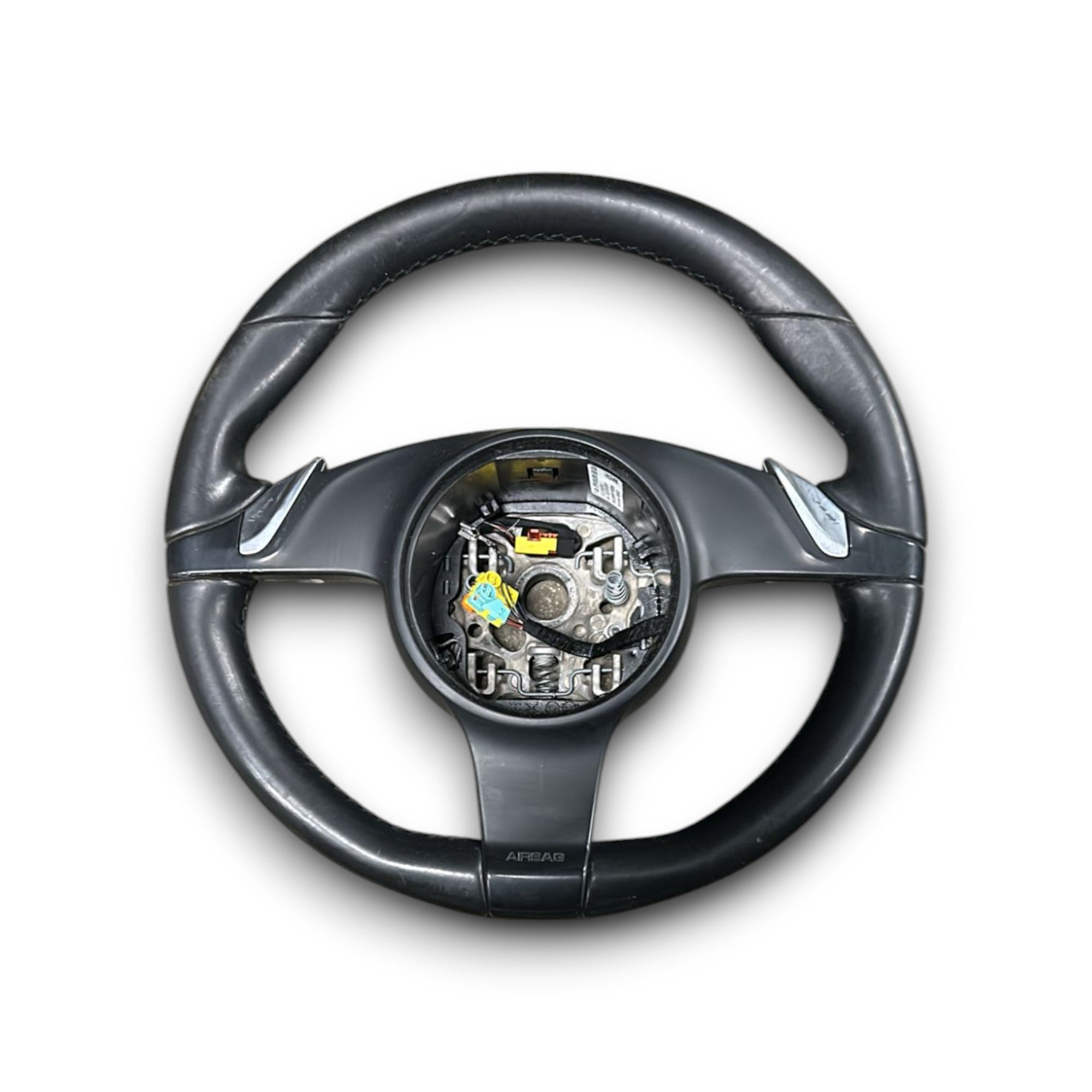 Sterzo / Volante Porsche Cayenne cod:7PP419091AB (2010 > 2017) - F&P CRASH SRLS - Ricambi Usati