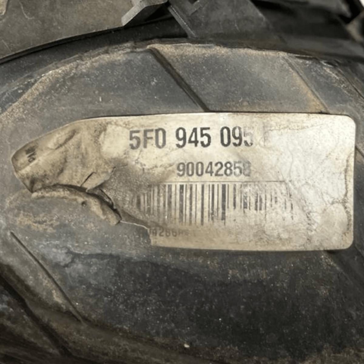 Stop / Left external halogen light (sx) Seat Leon III (2012 to 2019) code: 5F0945095 - F&P CRASH SRLS - Used Spare Parts