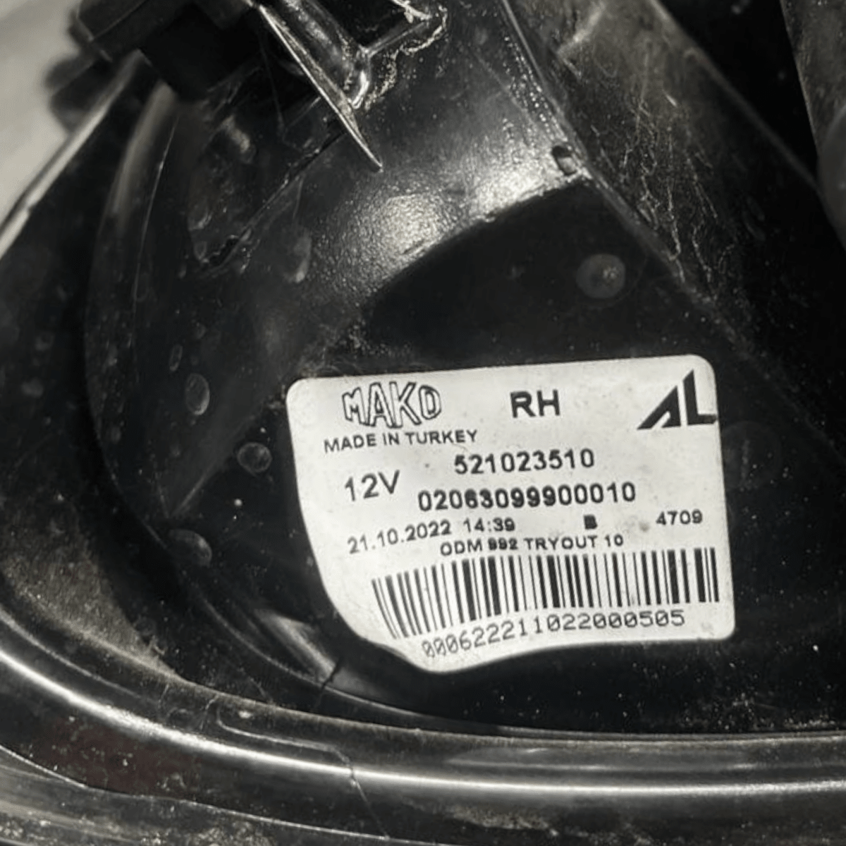Stop / Fanale Alogeno posteriore destro (dx) Fiat Panda 312 - 319 Cross (2014 - ) cod: 521023510 - F&P CRASH SRL - Ricambi Usati