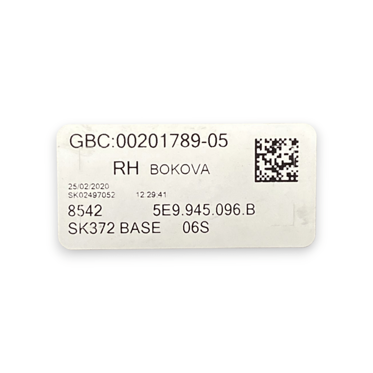 Stop / fanale alogeno posteriore destro skoda octavia sw cod:00201789 - 05 (2017 - 2019) - F&P CRASH SRLS - Ricambi Usati