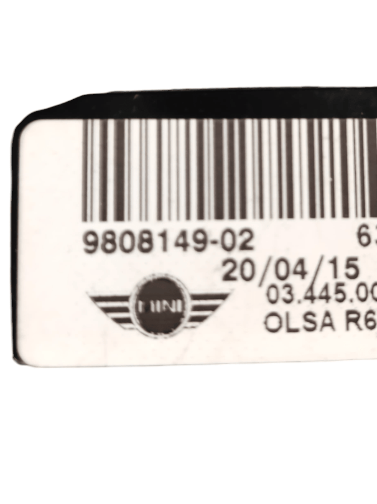Stop / Fanale Alogeno Posteriore Sinistro MINI Cooper 2 Serie COD: 9808149 (2001>) - F&P CRASH SRLS - Ricambi Usati