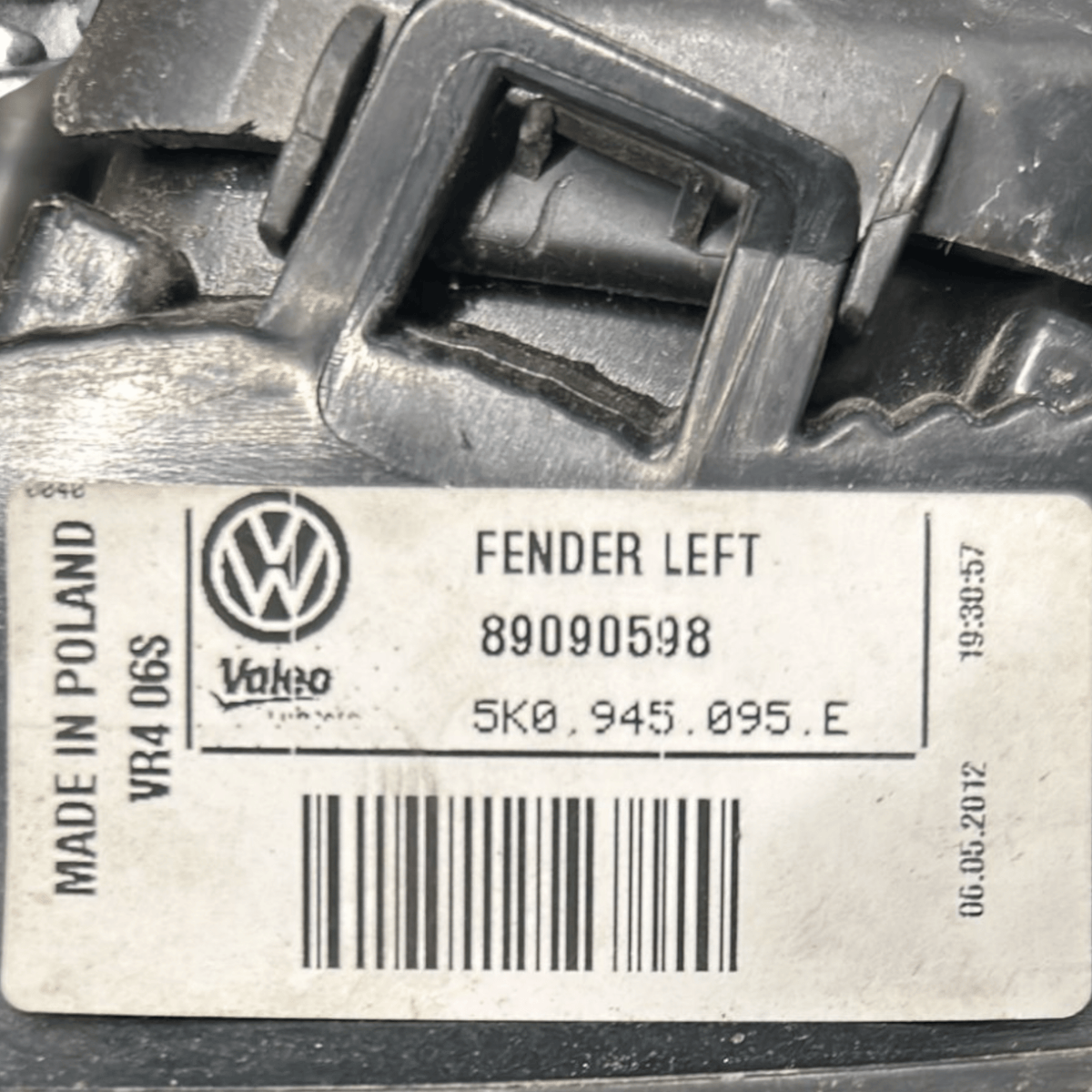 Stop / Halogen Tail Light Left Volkswagen Golf VI code:89090598 (2008 > 2021) - F&P CRASH SRLS - Used Parts
