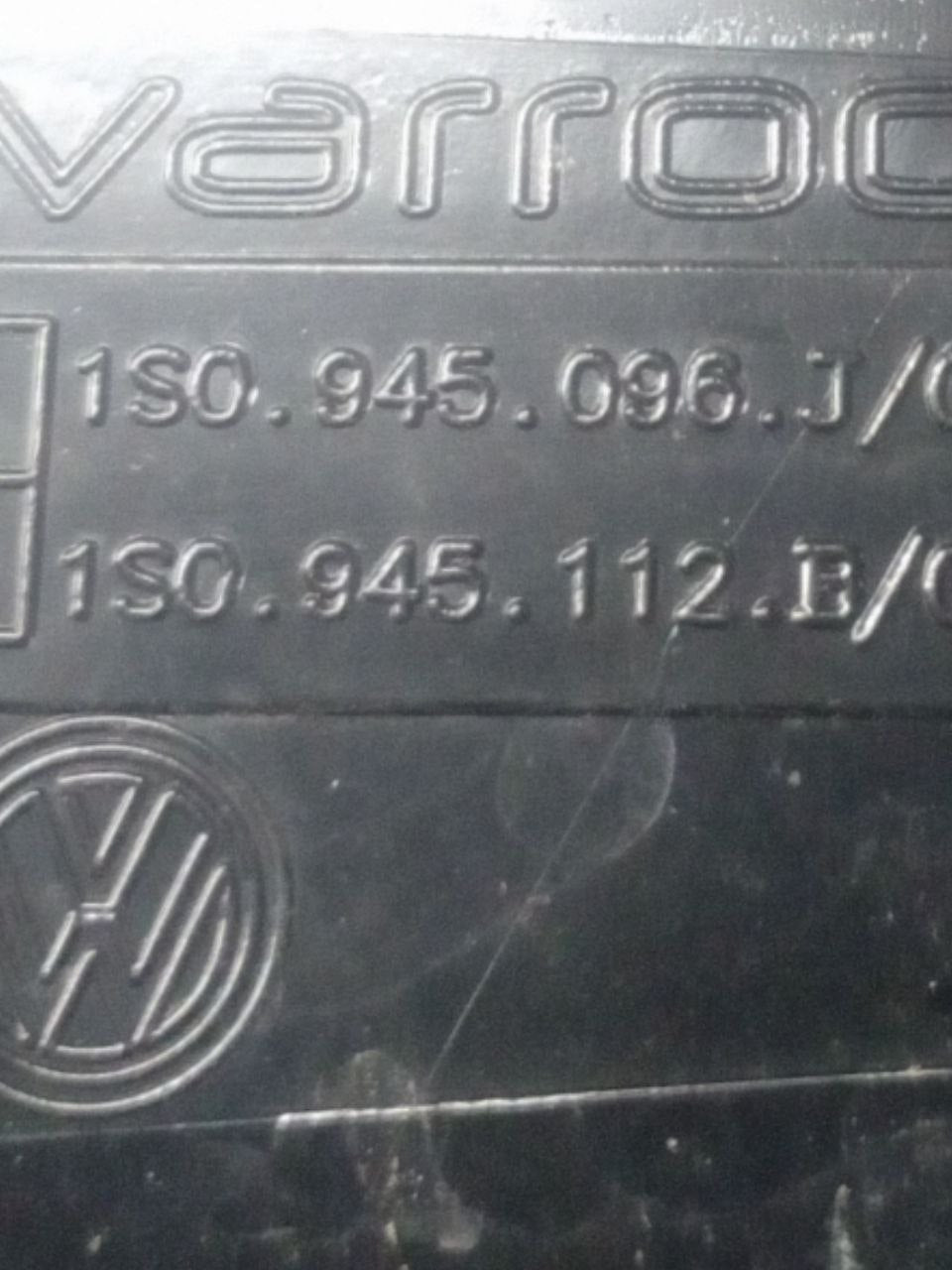 Stop / Fanale Esterno posteriore destro (dx) Alogeno Volkswagen Up (2019) cod: 1S0945096 - F&P CRASH SRLS - Ricambi Usati