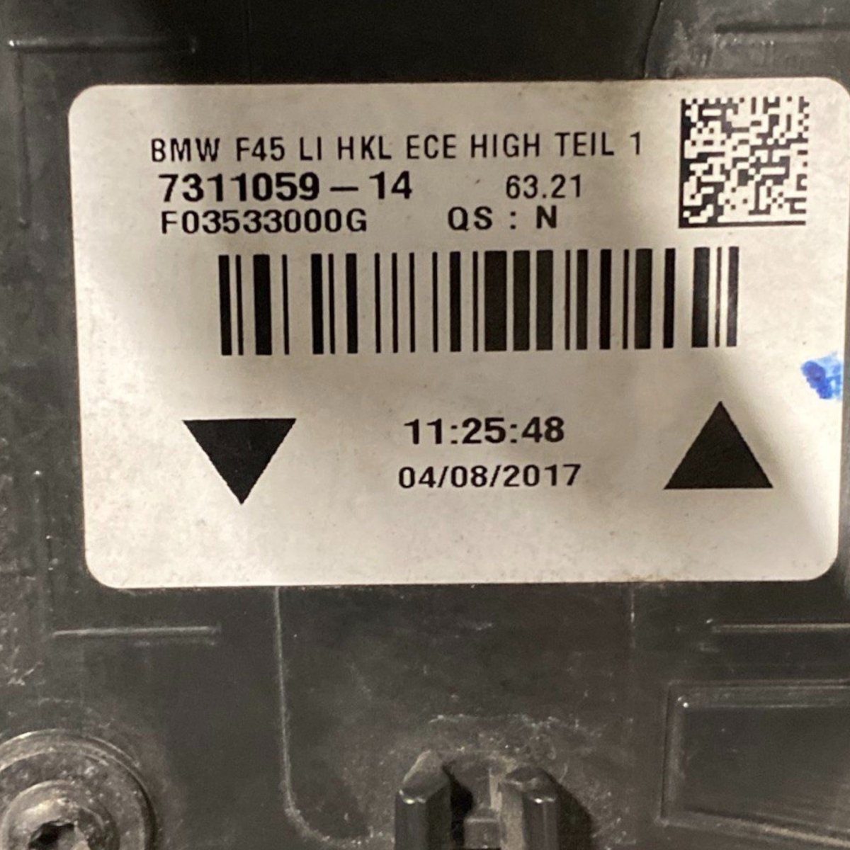 Stop / fanale esterno sinistro (sx) bmw serie 2 active tourer f45 Cod: 7311059 - 14 (2014 - 2021) - F&P CRASH SRLS - Ricambi Usati