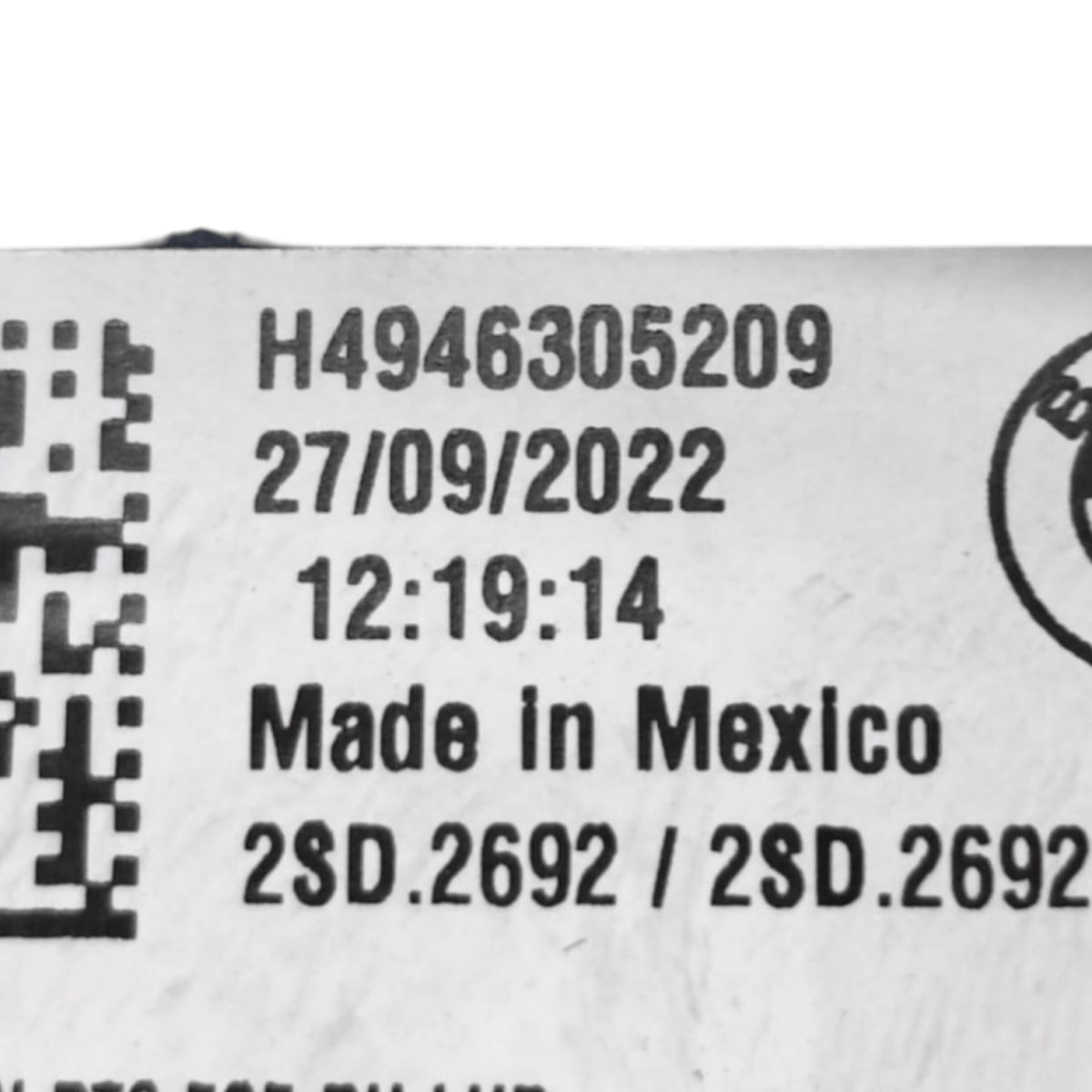 Stop / right internal light bmw x3 g01 code: h4946305209 (2017 - 2024) - F&P CRASH SRLS - Used Parts