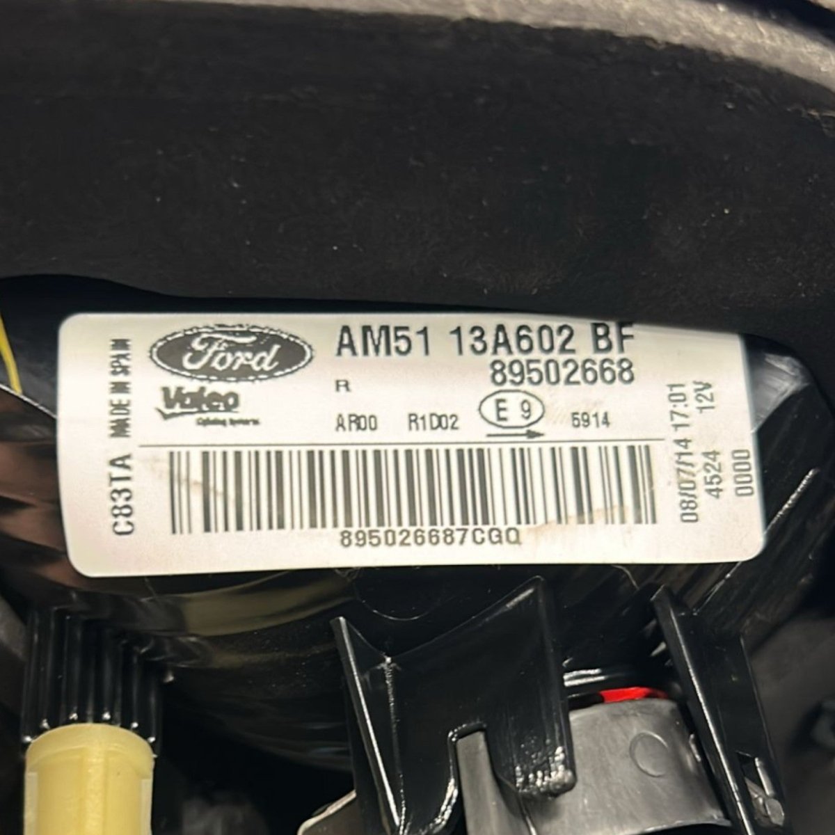 Stop / fanale interno posteriore destro ford c - max cod:89502668 (2010 > 2019) - F&P CRASH SRLS - Ricambi Usati