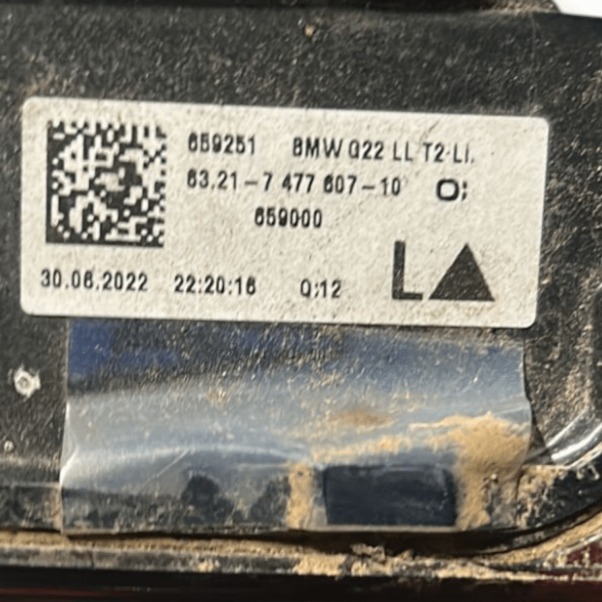 Stop / fanale interno sinistro bmw serie 4 gran coupé cod:7477607 (2020 >) - F&P CRASH SRLS - Ricambi Usati