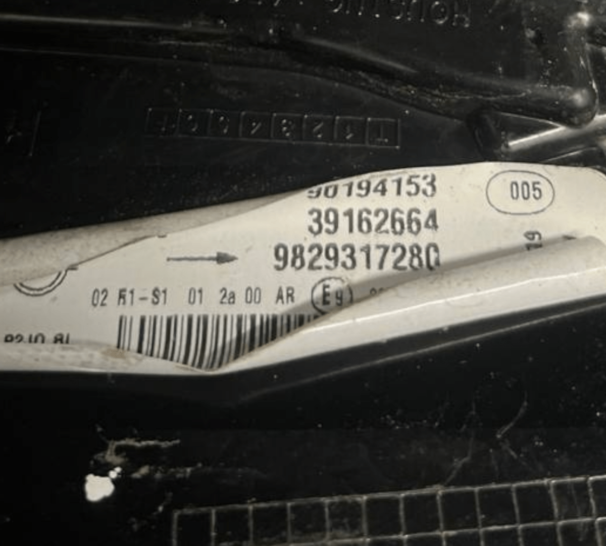 Stop / Fanale Led esterno destro (dx) Opel Corsa F 5 Porte (2019 - ) cod: 9829317280 - F&P CRASH SRLS - Ricambi Usati