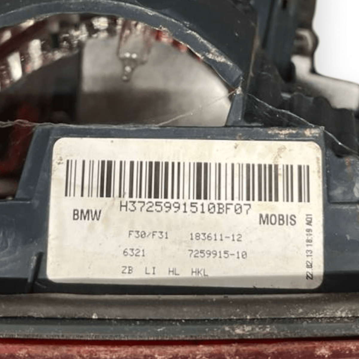Stop / Fanale Led interno sinistro (sx) Bmw Serie 3 F30 (2012 al 2019) 5 porte berlina cod: 7259915 - 10 - F&P CRASH SRLS - Ricambi Usati