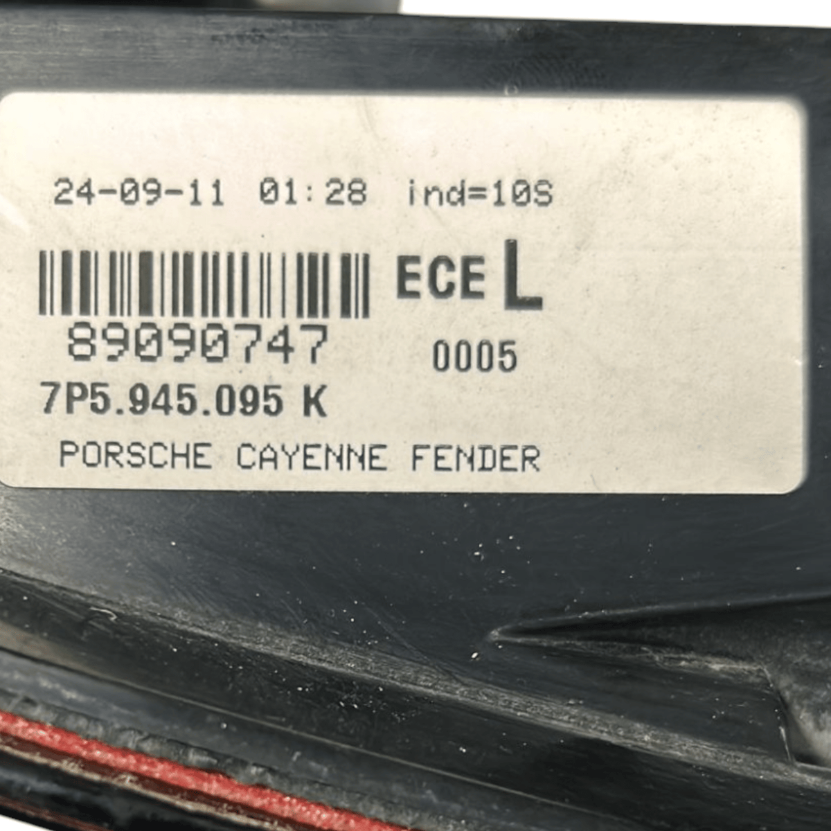Stop / Fanale Led Posteriore Sinistro Porsche Cayenne (958) cod:89090747 (2010 > 2017) - F&P CRASH SRLS - Ricambi Usati