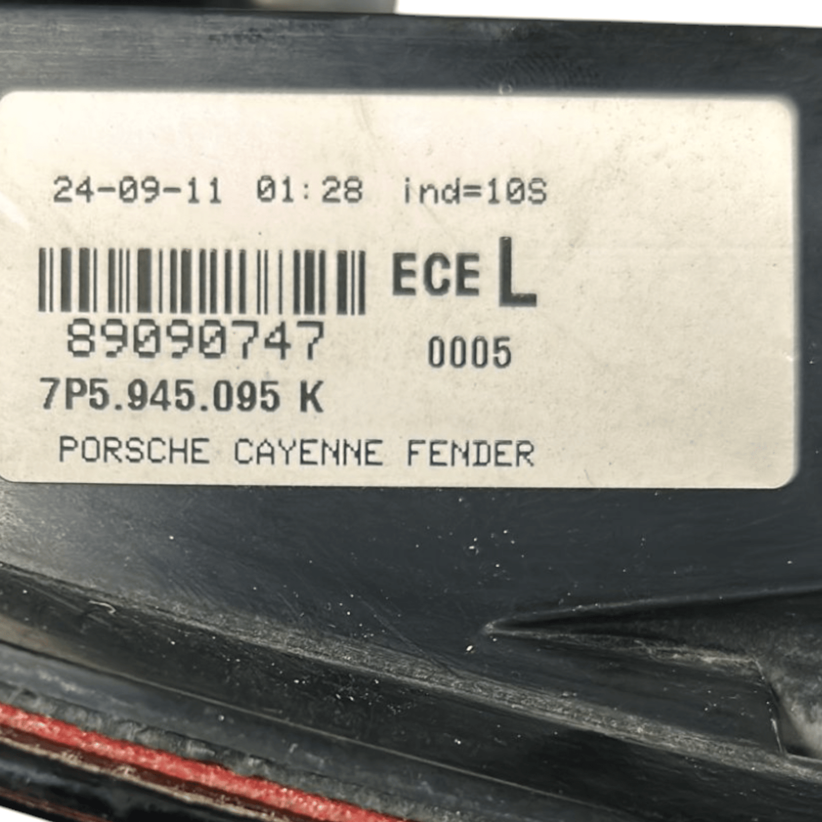 Stop / Fanale Led Posteriore Sinistro Porsche Cayenne (958) cod:89090747 (2010 > 2017) - F&P CRASH SRLS - Ricambi Usati
