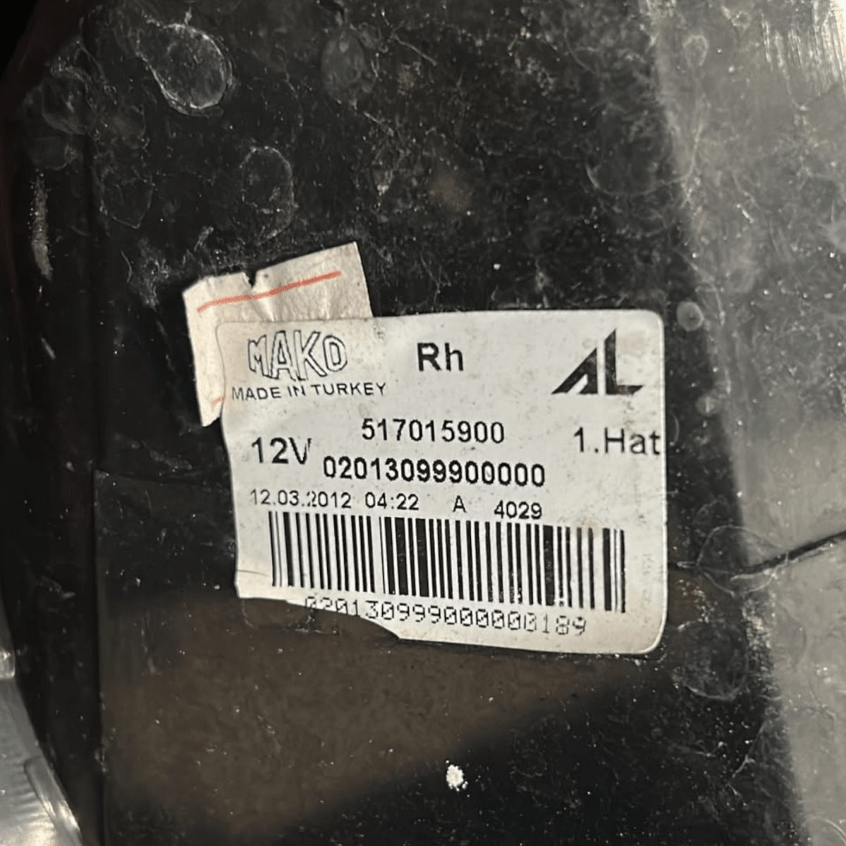 Stop / fanale posteriore destra fiat grande punto cod:517015900 (2005 > 2012) - F&P CRASH SRL - Ricambi Usati