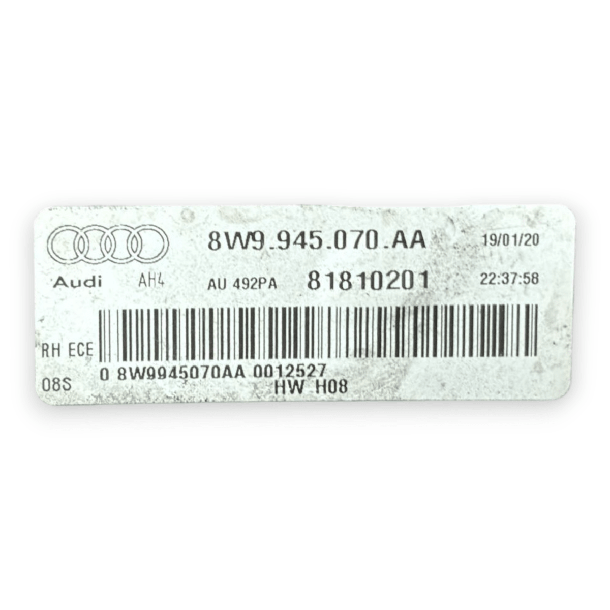 Stop / fanale posteriore destro (dx) audi a4 b9 cod:8w9945070aa (2015 - 2024) - F&P CRASH SRL - Ricambi Usati
