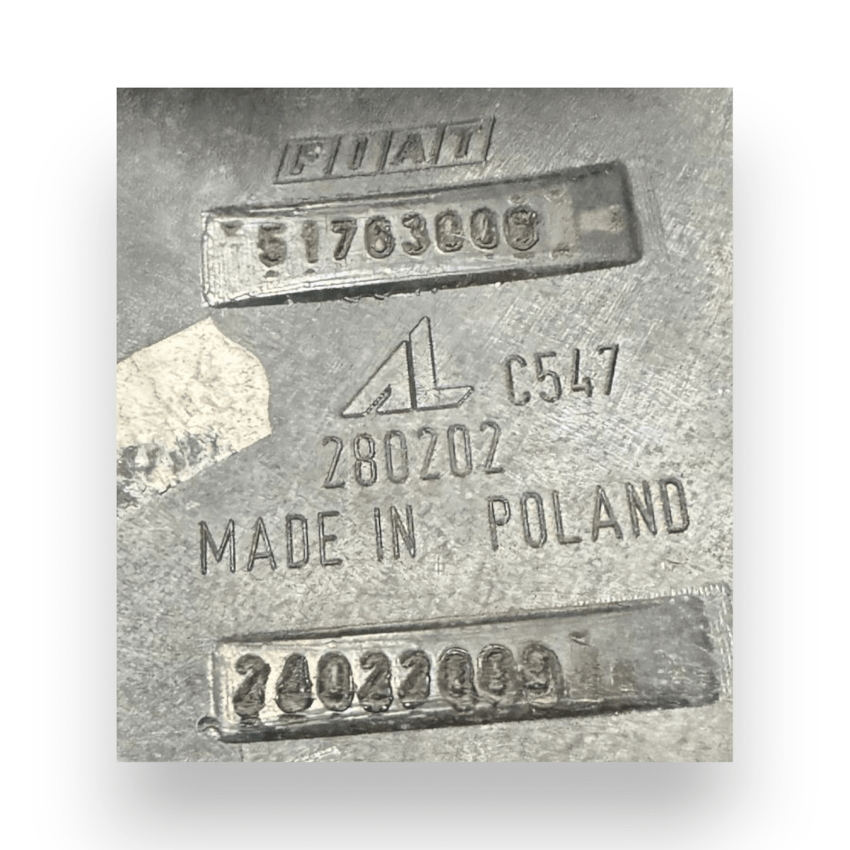 Stop / fanale posteriore destro (dx) Fiat Panda (169) cod.280202 (2003 - 2012) - F&P CRASH SRL - Ricambi Usati