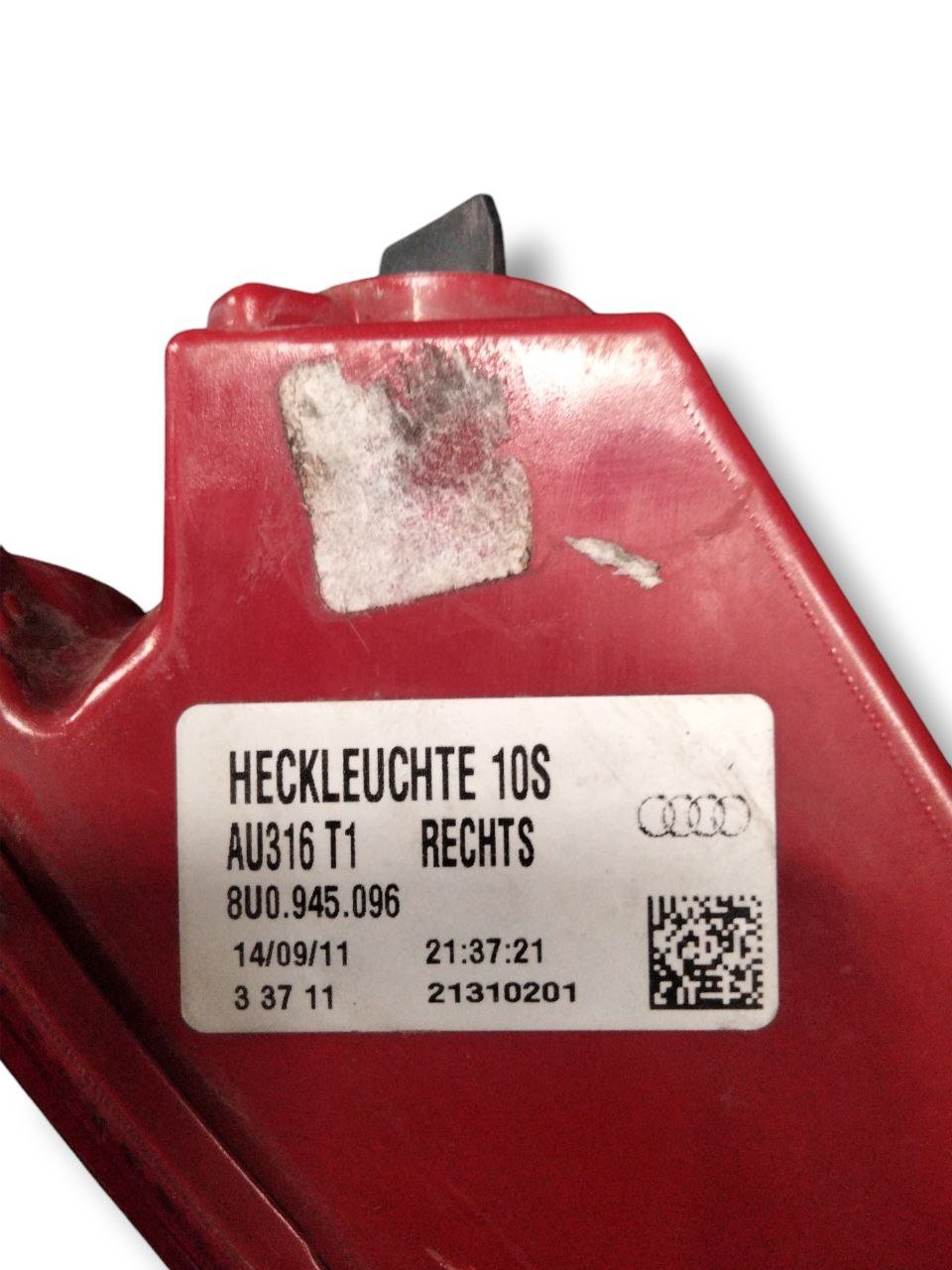 Stop / Fanale posteriore destro paraurti Audi Q3 8U (2011 - 2018) cod.8u0945096 - F&P CRASH SRLS - Ricambi Usati