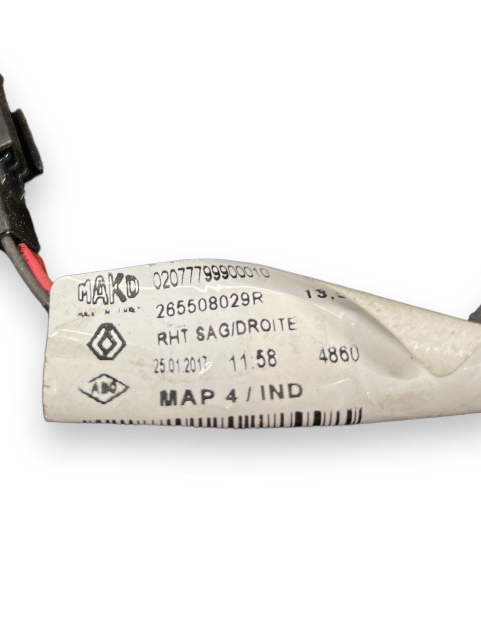 Stop / Right inner rear light (dx) Halogen Renault Clio IV code:02077799900010 (2012 to 2021) - F&P CRASH SRLS - Used Parts