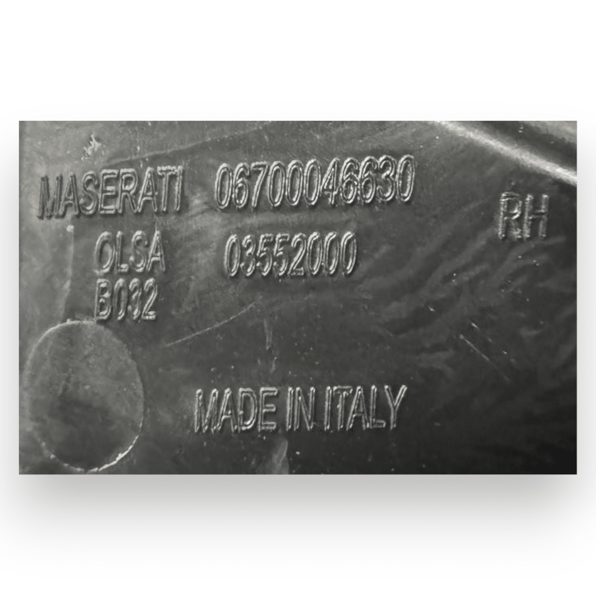 Stop / fanale posteriore interno destro (dx) Maserati Ghibli cod.06700046630 (2013 - 2020) - F&P CRASH SRL - Ricambi Usati