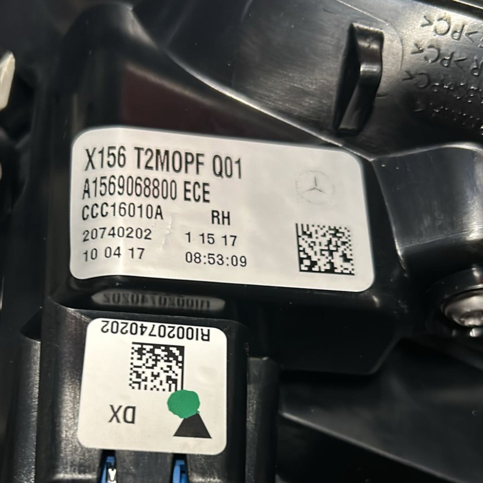 Stop / Right Rear Interior Light Led Mercedes Benz Gla X156 code:A1569068800 (2013 > 2019) - F&P CRASH SRLS - Used Parts