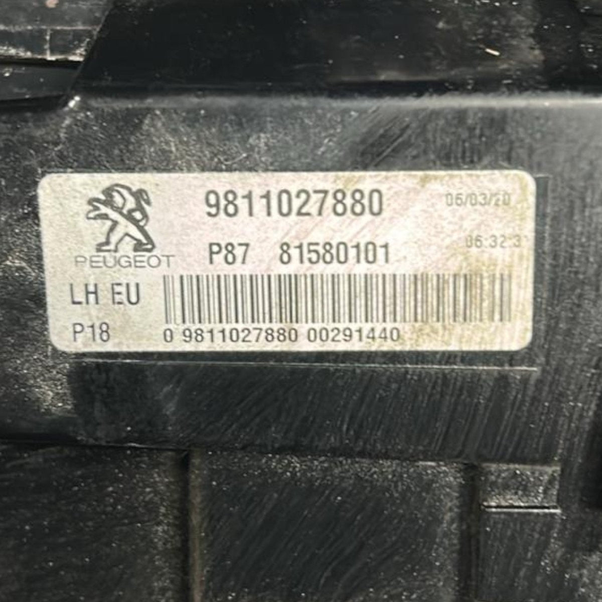 Stop / left rear interior light peugeot 5008 code:9811027880 (2017 > 2024) - F&P CRASH SRLS - Used Parts