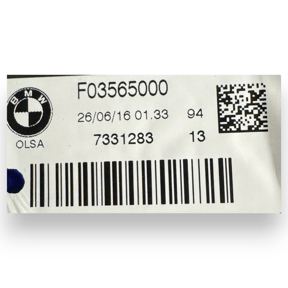 Stop / fanale posteriore interno sinistro (sx) BMW X4 F26 cod.F03565000 (2014 - 2018) - F&P CRASH SRL - Ricambi Usati