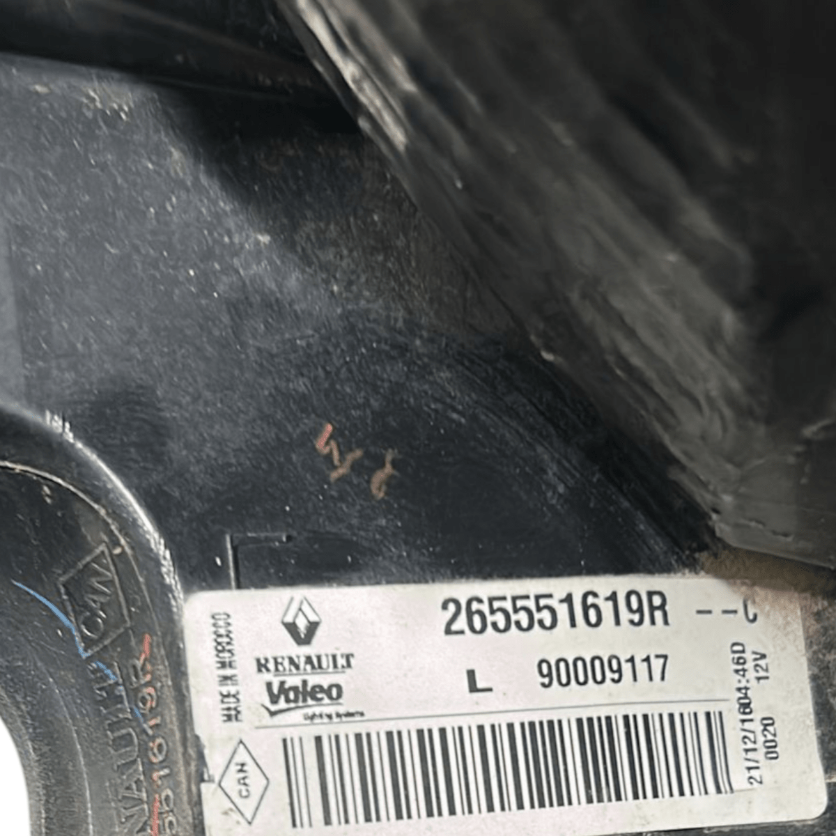 Stop / fanale posteriore sinistro dacia dokker cod:265551619r (2013 > 2021) - F&P CRASH SRL - Ricambi Usati
