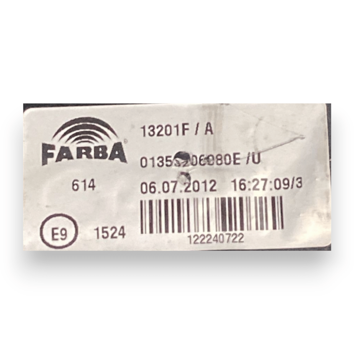 Stop / fanale posteriore sinistro fiat fiorino cod:01353206080 (2014 - ) - F&P CRASH SRLS - Ricambi Usati
