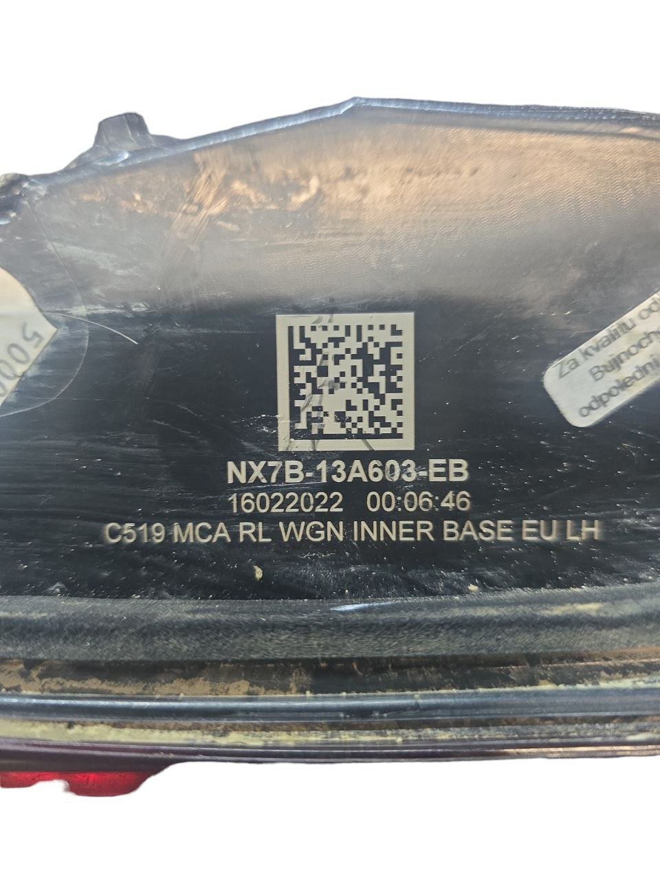 Stop / Fanale Posteriore Sinistro Interno Led Ford Focus IV ( 2019 > ) Cod : NX7B - 13A603 - EB - F&P CRASH SRLS - Ricambi Usati
