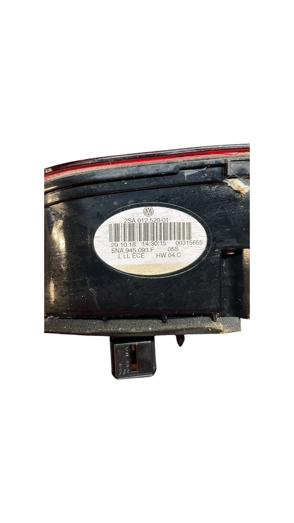 Stop / left rear light internal LED Volkswagen Tiguan AD1 code 5NA945093F (2016 - 2024) - F&P CRASH SRLS - Used Parts