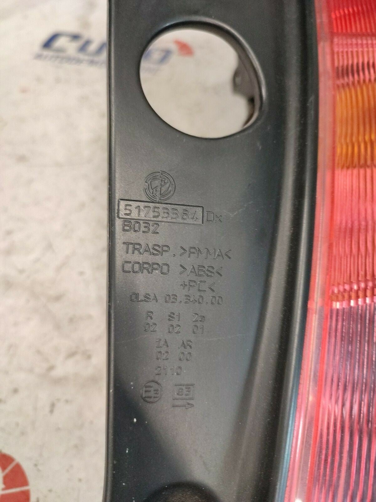 Stop Fanale Posteriore Sinistro Lancia Ypsilon 51753384 - F&P CRASH SRLS - Ricambi Usati
