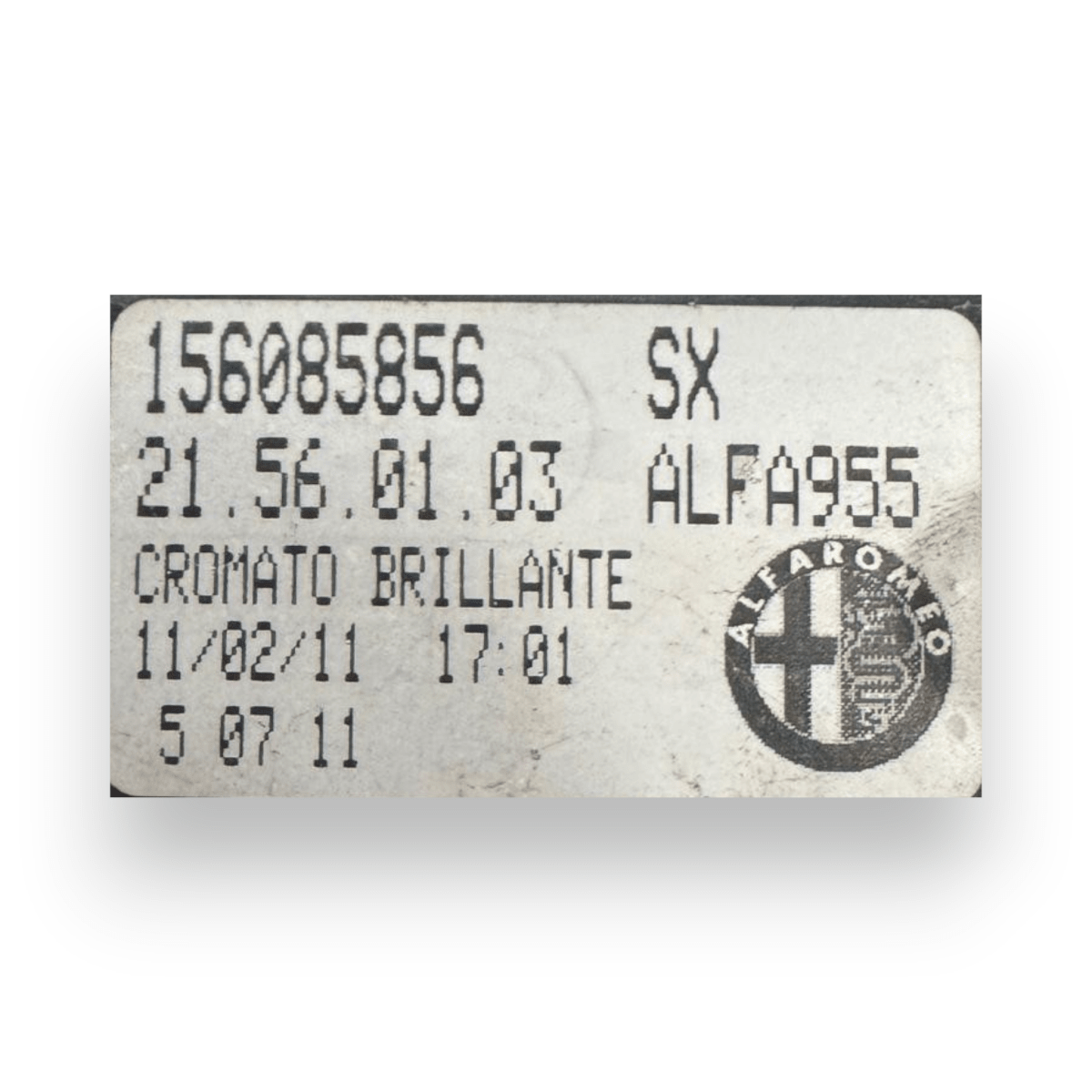 Stop / fanale posteriore sinistro (sx) Alfa Romeo MiTo cod.156085856 (2008 - 2018) - F&P CRASH SRL - Ricambi Usati