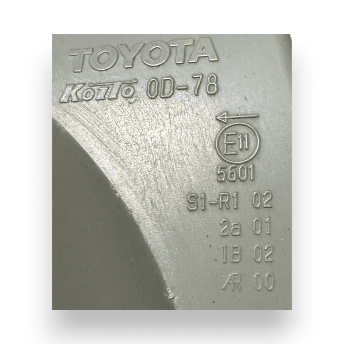 Stop / fanale posteriore sinistro (sx) Toyota Yaris C cod.E115601 (2011 - 2014) - F&P CRASH SRL - Ricambi Usati