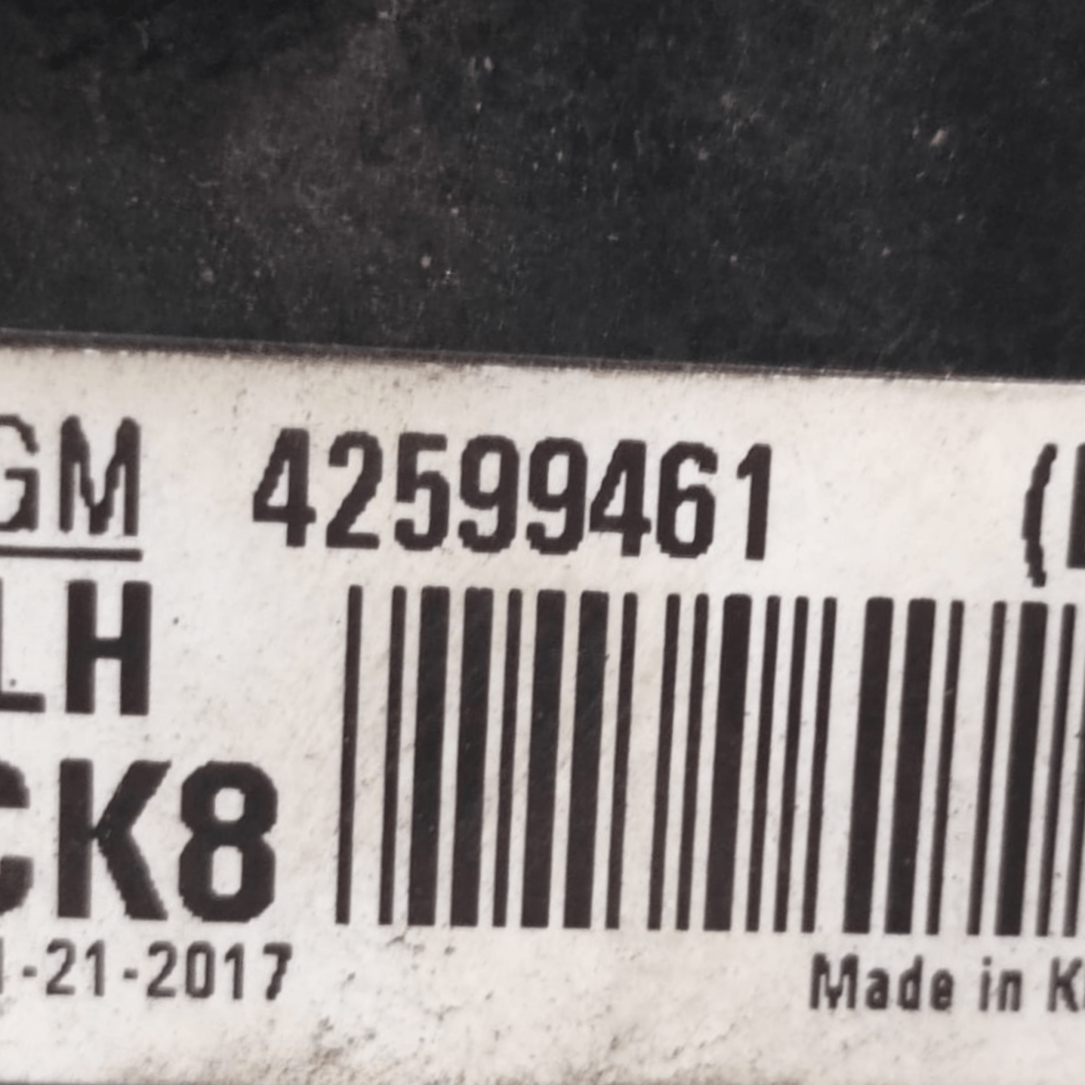 Stop / left taillight opel mokka x code: 42599461 (2012 - 2019) - F&P CRASH SRLS - Used Parts