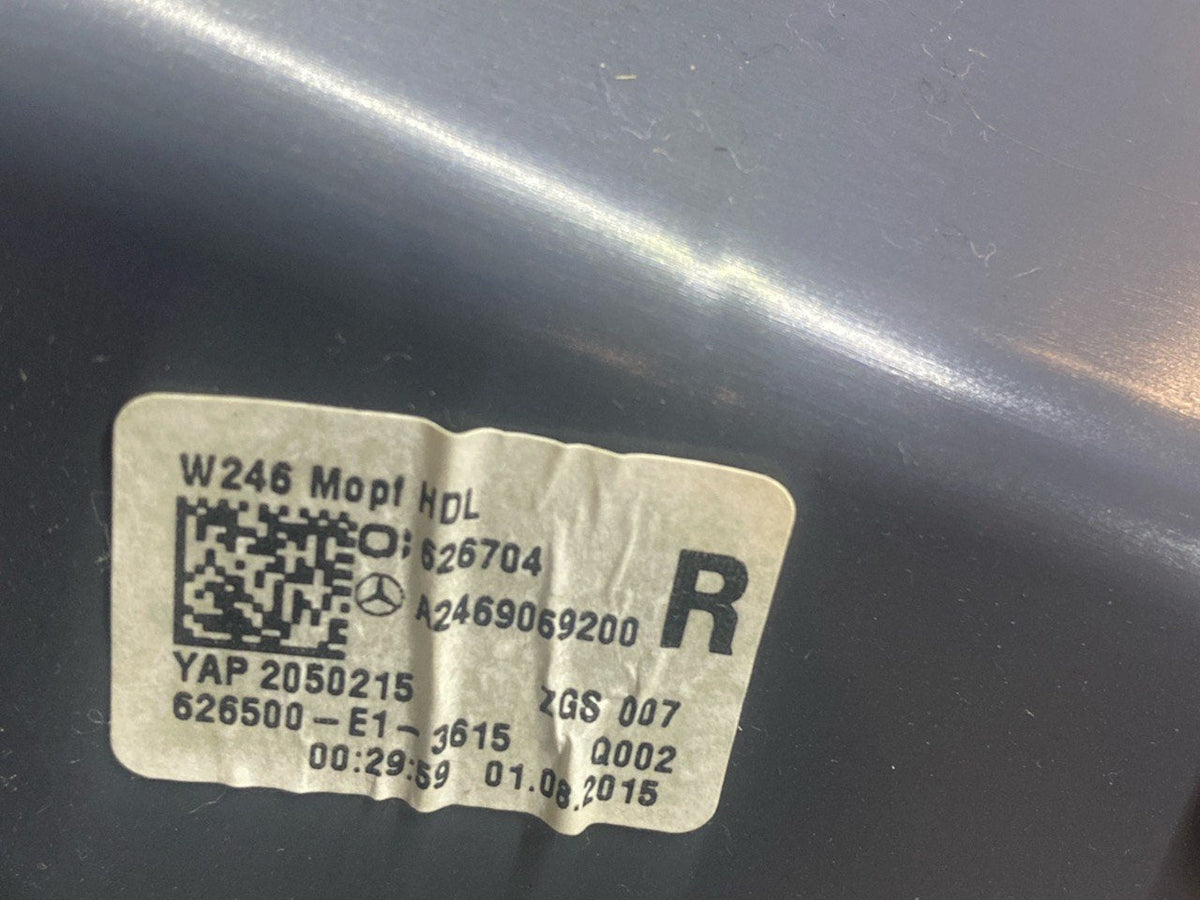 Rear Stop Internal Right LED Mercedes Class B W246 (2017) code A2469069200 - F&P CRASH SRLS - Used Parts