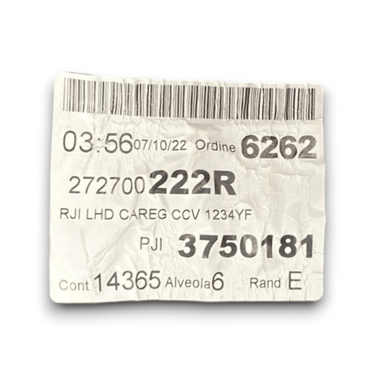 Stufa / gruppo riscaldamento Dacia Jogger cod . 272700222r 1.0 benzina (2021 >) - F&P CRASH SRL - Ricambi Usati