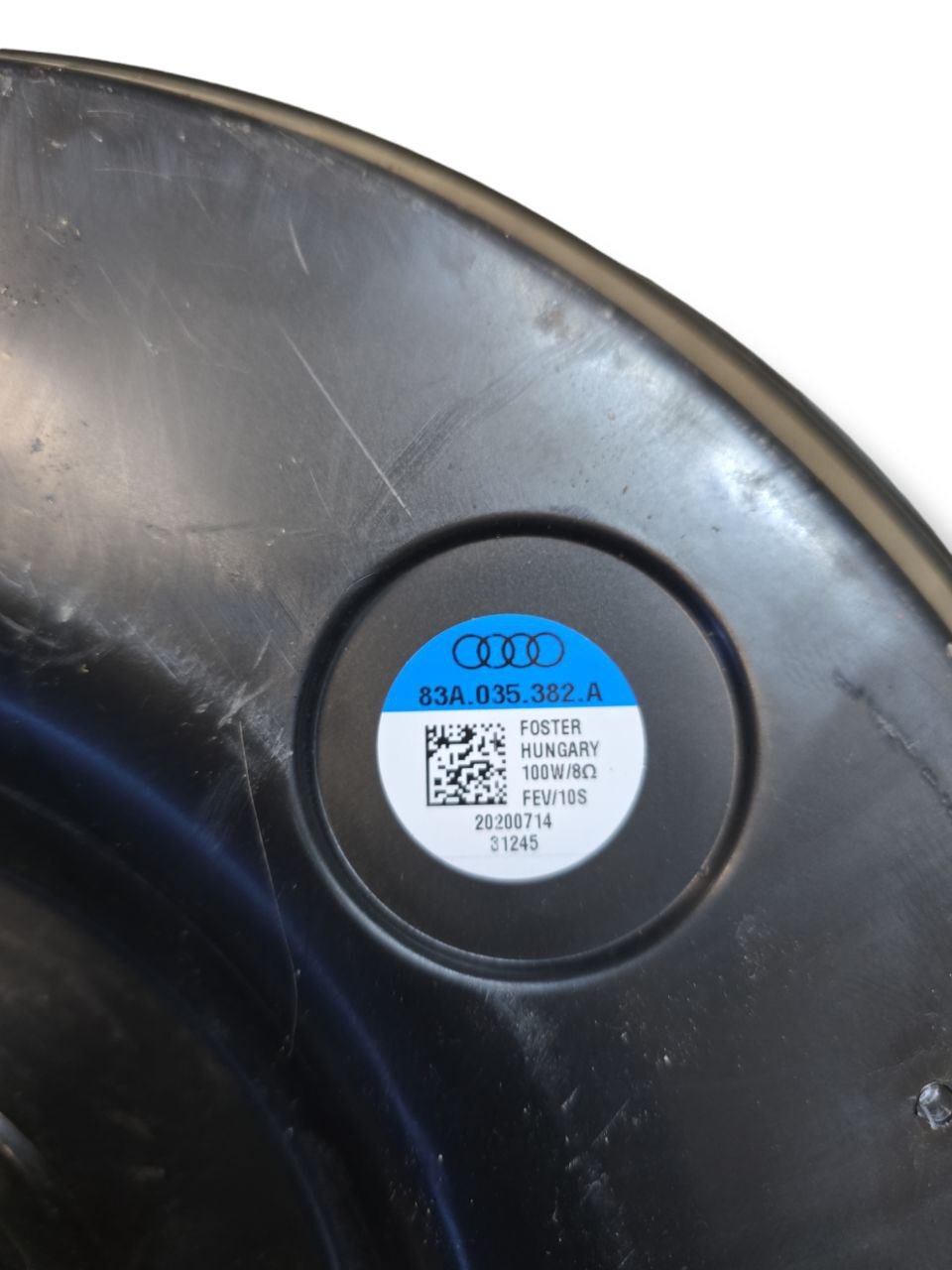 SUBWOOFER AUDI Q3 F3 (2018 - 2024) Cod : 83A035382A - F&P CRASH SRLS - Ricambi Usati