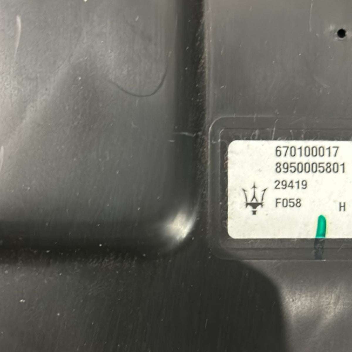 Subwoofer Maserati Levante cod:670100017 (2016 >) - F&P CRASH SRLS - Ricambi Usati