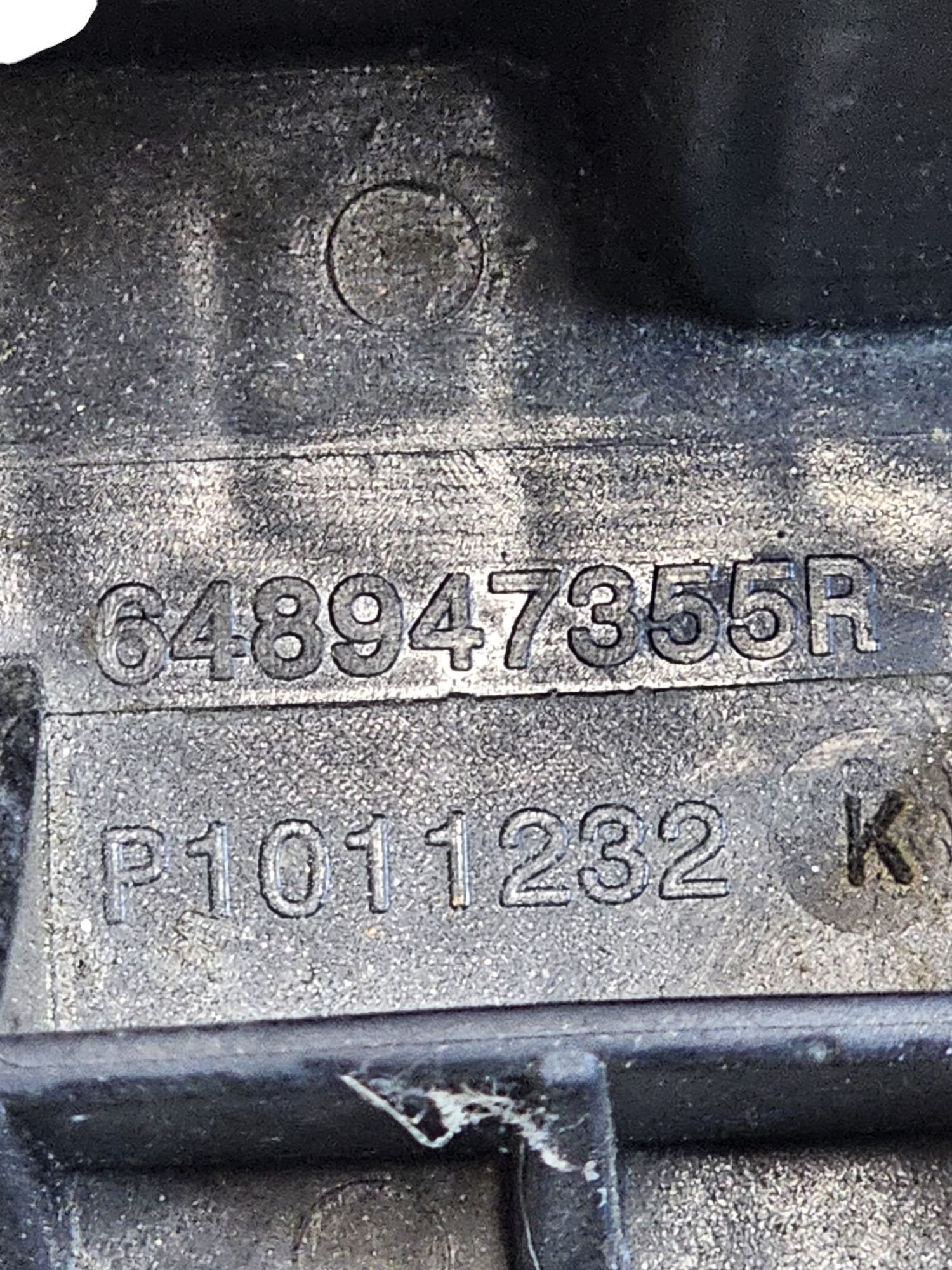 Supporto Batteria / Alloggiamento Renault Captur II Cod:648947355R (2019 - >) - F&P CRASH SRLS - Ricambi Usati