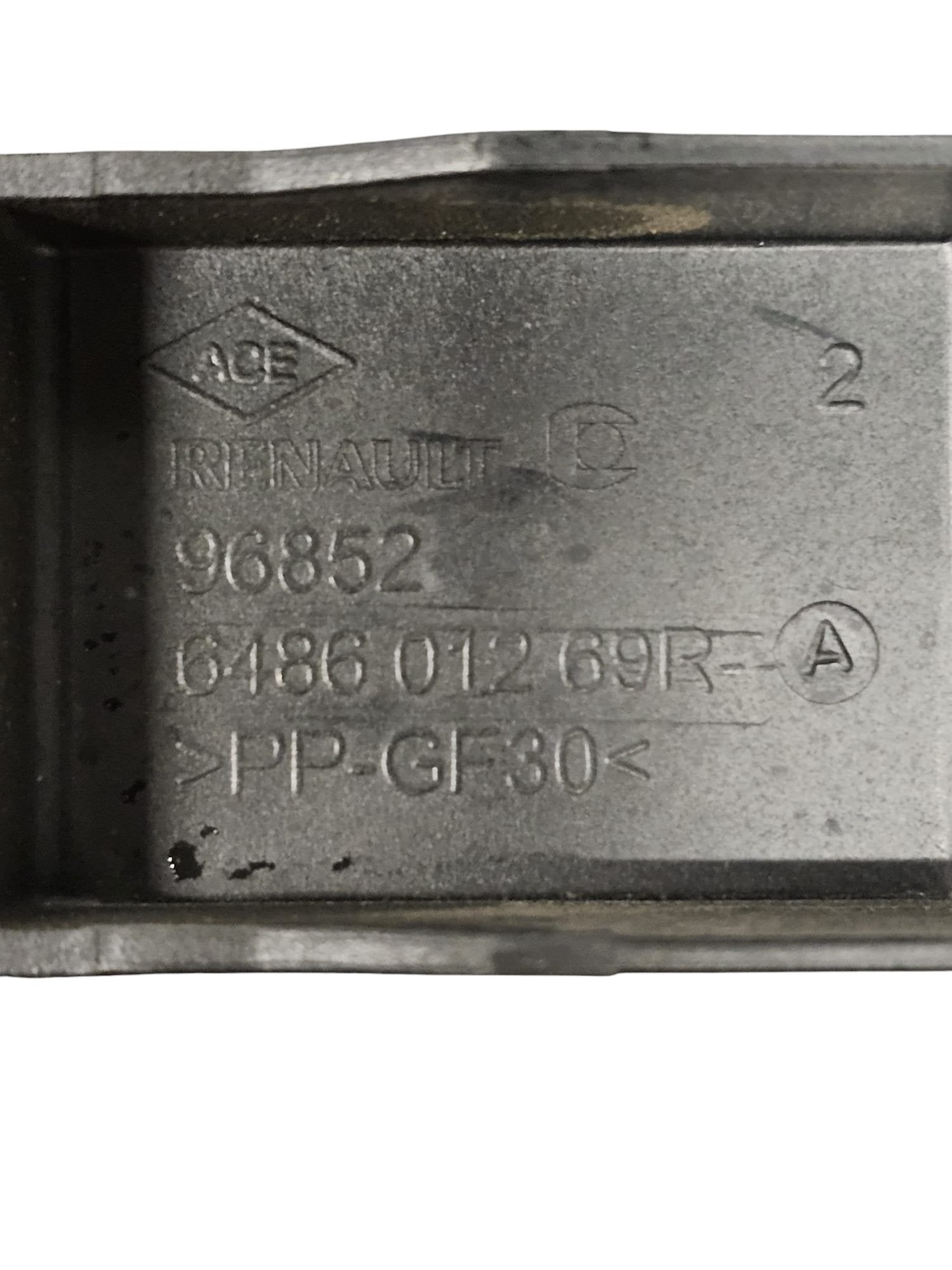Supporto Batteria Renault Clio IV (2012 - 2021) Cod:648601269R - F&P CRASH SRLS - Ricambi Usati
