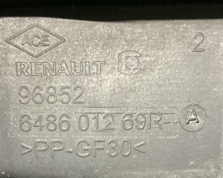 Battery support Renault Clio IV code. 648601269r (2012 > 2019) - F&P CRASH SRL - Used Parts