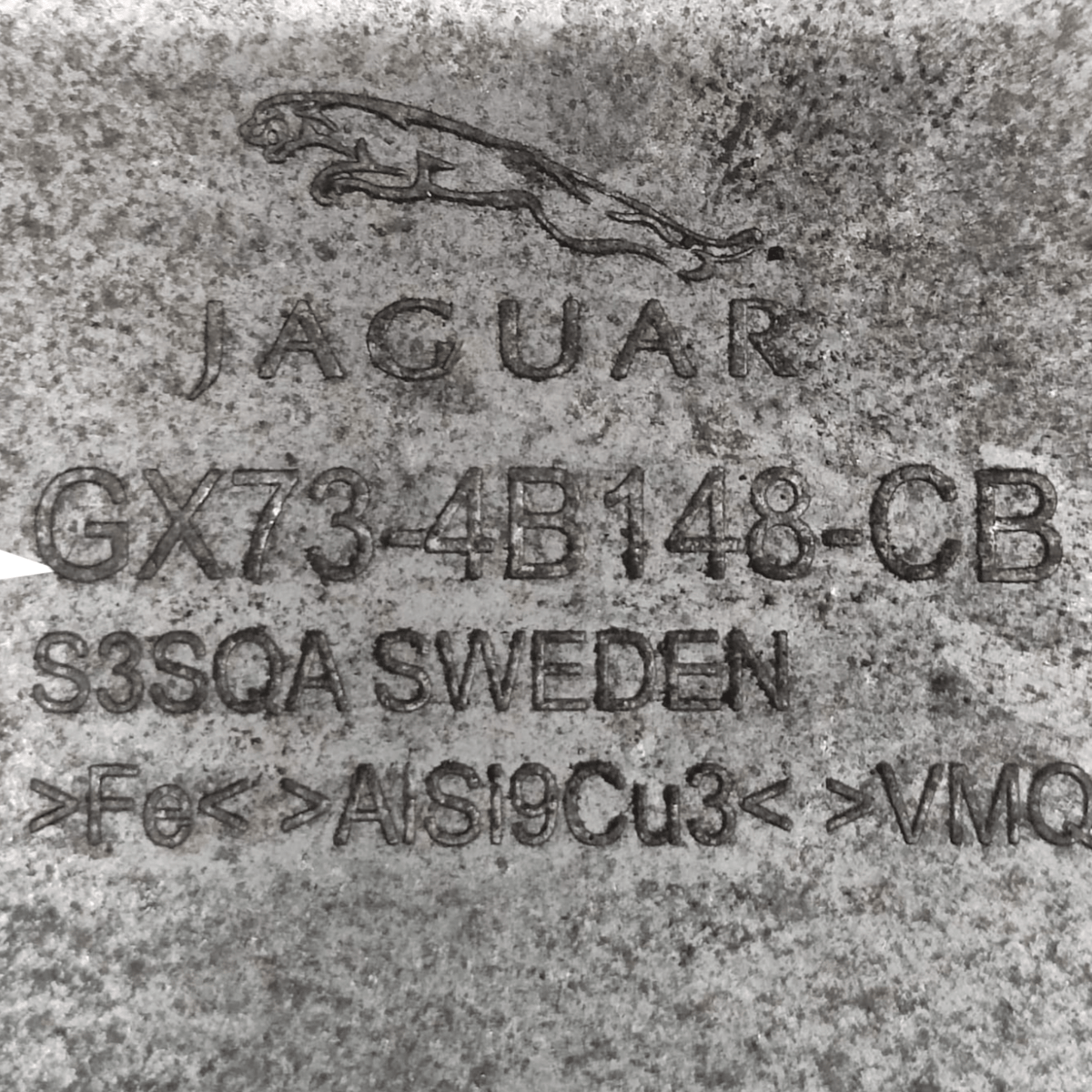 Supporto differenziale posteriore Jaguar F - Pace 2.0 Diesel COD: GX734B148CB (2016>) - F&P CRASH SRLS - Ricambi Usati
