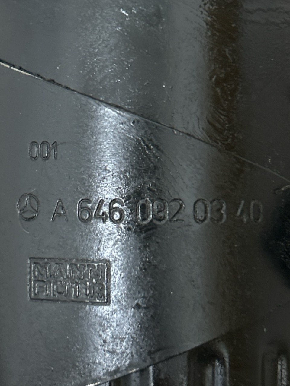 Supporto + Filtro Carburante Mercedes Benz Classe C (W203) 2.2 Diesel (2000 > 2007) cod.A6460920340 - F&P CRASH SRLS - Ricambi Usati