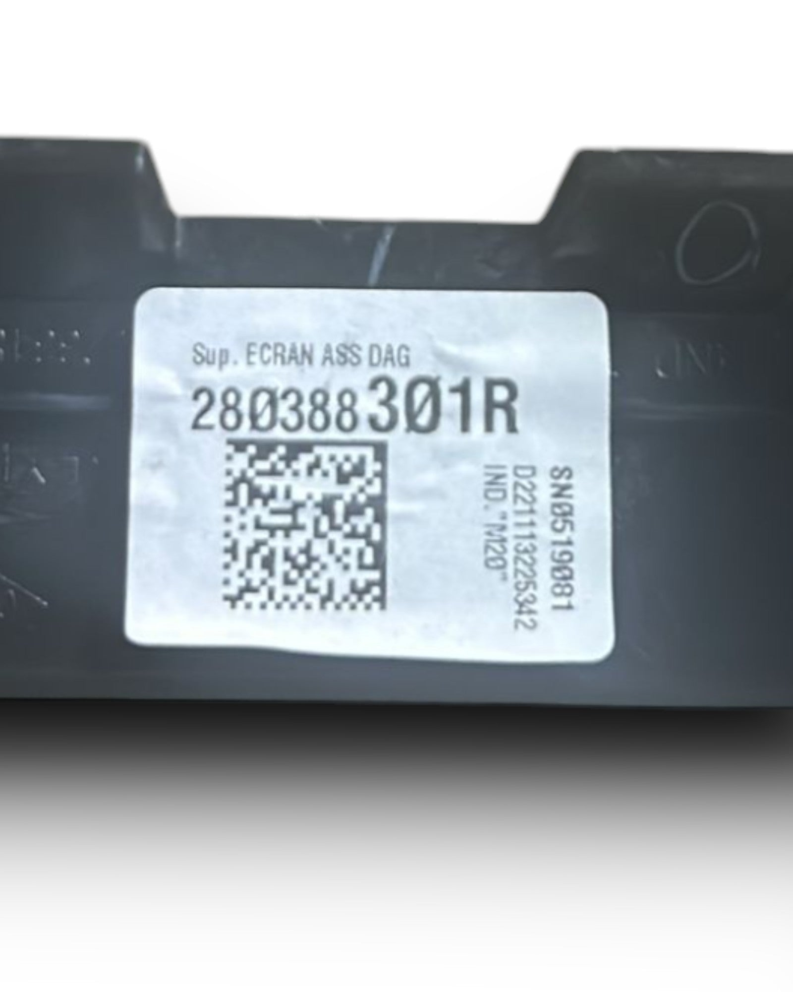 Support / Radio Mask Renault Captur II (2019 > ) code 280388301R - F&P CRASH SRLS - Used Parts