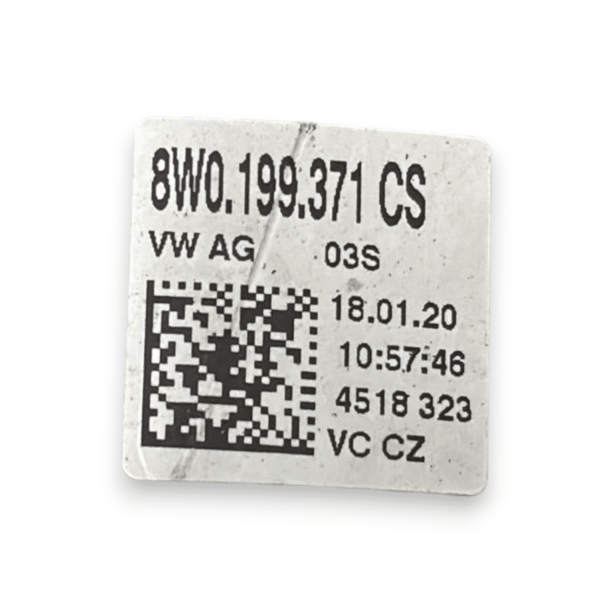 Supporto motore anteriore sinistro (sx) audi a4 b9 2.0 diesel cod:8w0199371cs (2015 - 2024) - F&P CRASH SRL - Ricambi Usati