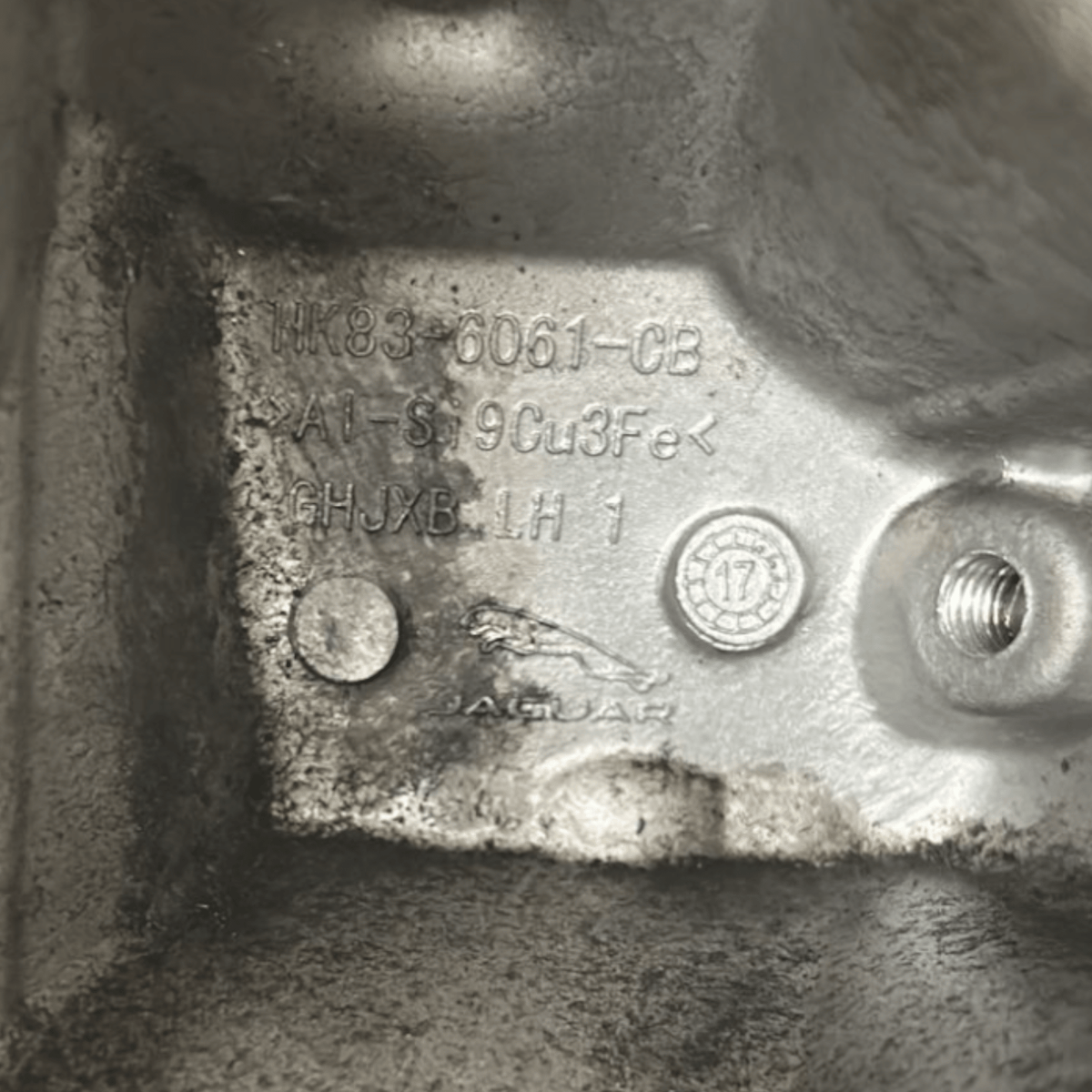 Left Engine Support Jaguar F - Pace 2.0 Diesel code: HK83 - 6061 - CB (2016 >) - F&P CRASH SRLS - Used Parts