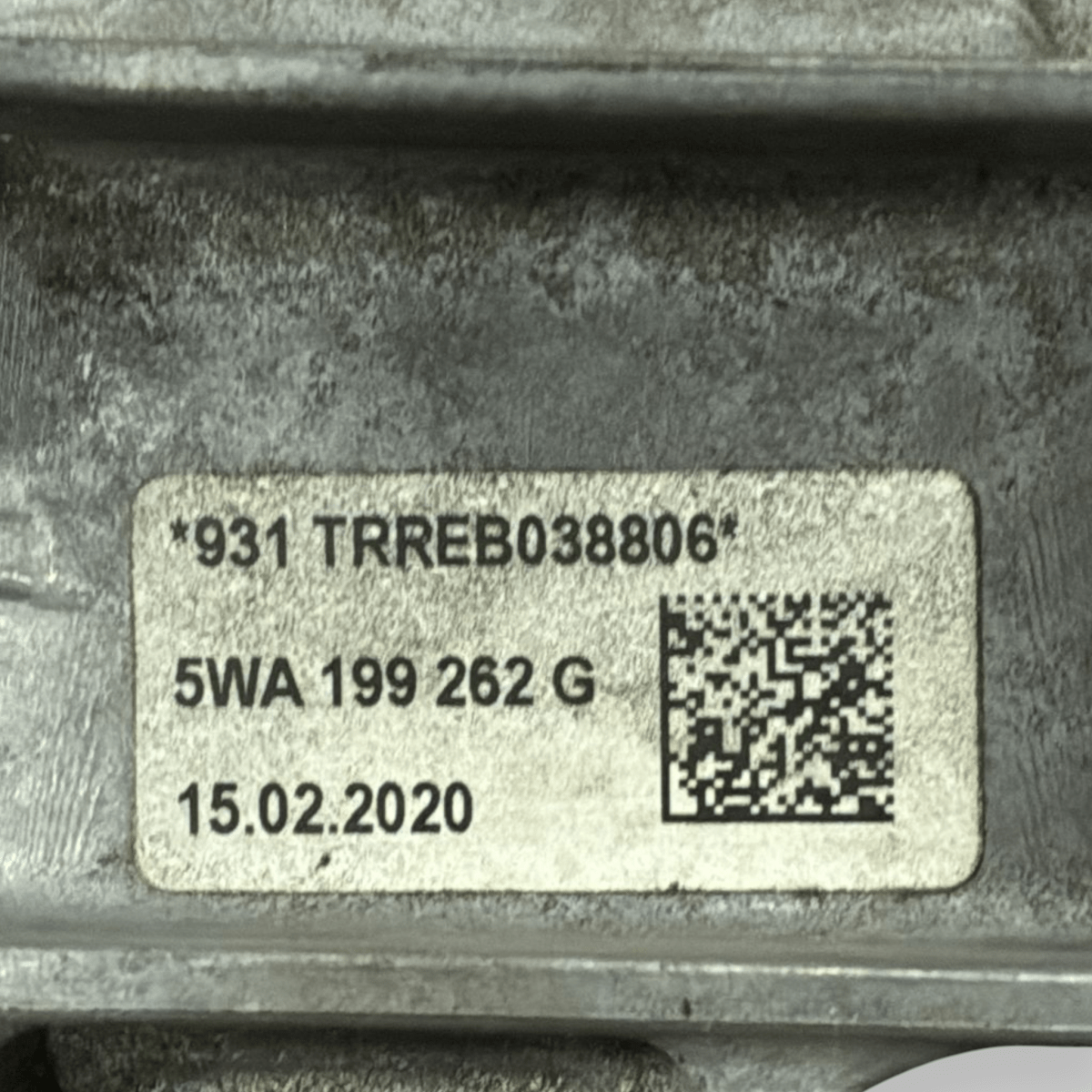 Supporto motore volkswagen golf VII cod:5wa199262g (2012 - 2019) - F&P CRASH SRL - Ricambi Usati